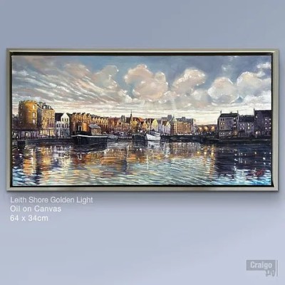 «Leith Shore Golden Light»